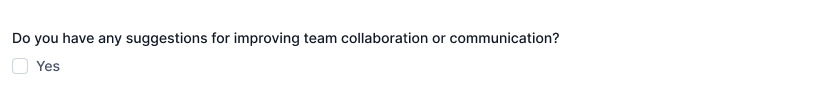 Checkin Question-type Boolean