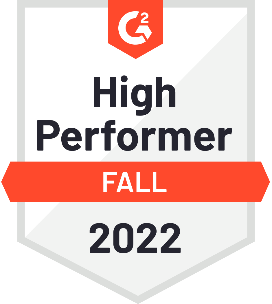 G2 High performer - fall