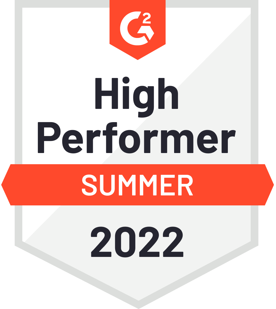 G2 High performer - summer
