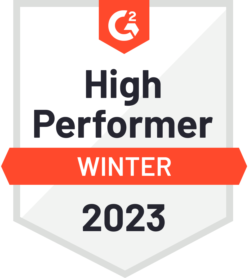 G2 High performer - fall