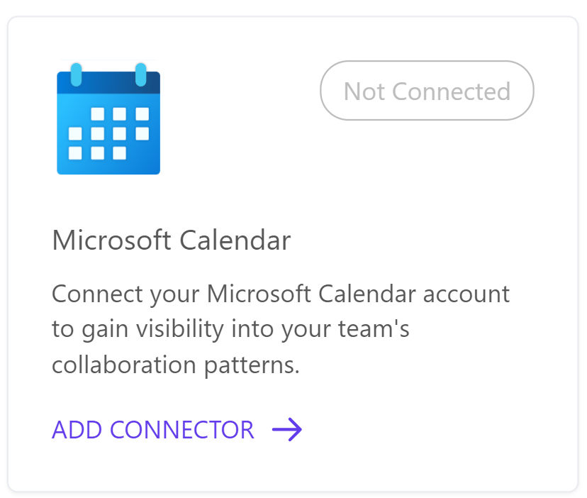 MS Calendar - Add Connector