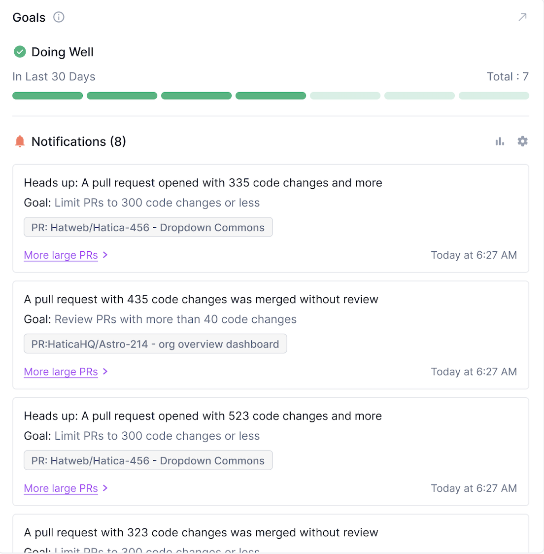 Hatica Team overview